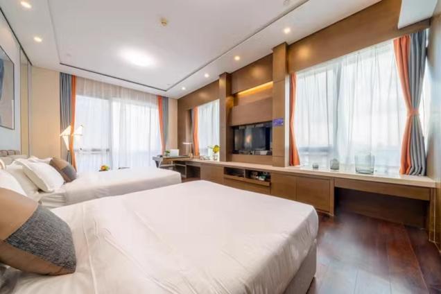 Millenia Executive Apartment Guangzhou East Railway Station Zhujiang New Town Branch - Free Shuttle Bus To Canton Fair Complex During Canton Fair Period Extérieur photo